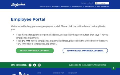 Employee Portal | Tangipahoa Parish Government