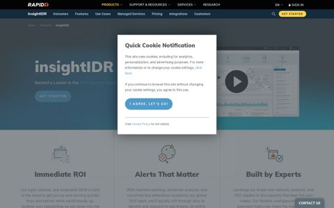 InsightIDR: Your Cloud SIEM Tool For Threat ... - Rapid7
