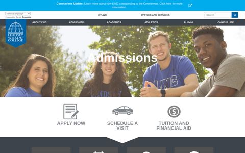 Admissions - Lindsey Wilson College