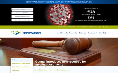 County introduces new resource for meeting documents