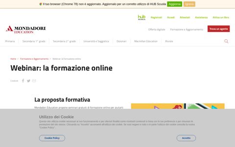 Webinar: la formazione online - Mondadori Education