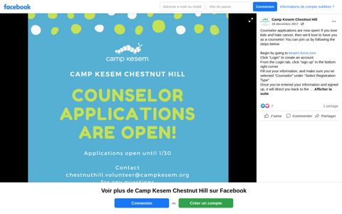 Camp Kesem Chestnut Hill - Facebook