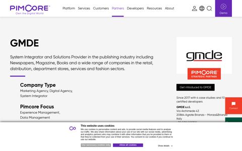 GMDE - Strategic Partner | pimcore.com