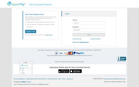 The Child Support Payment Center - ExpertPay