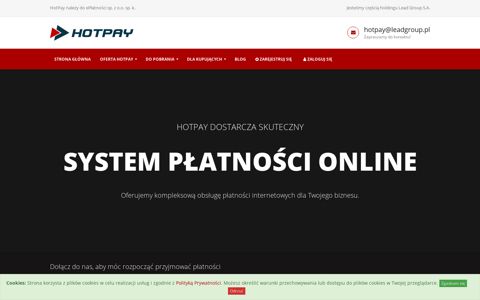 HotPay - Przelewy online, System płatności internetowych