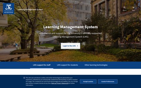 Learning Management System - University of Melbourne