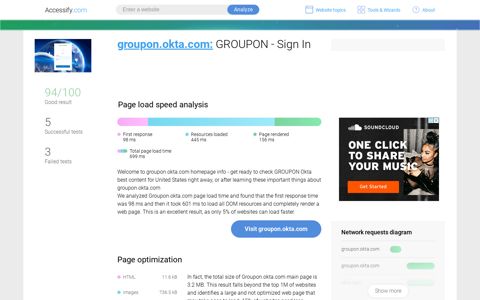 Access groupon.okta.com. GROUPON - Sign In