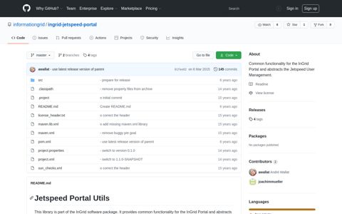 informationgrid/ingrid-jetspeed-portal: Common ... - GitHub