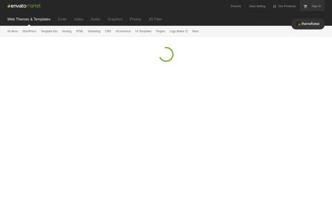 Employee Portal Website Templates from ThemeForest