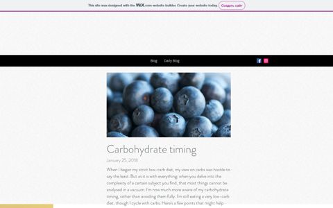 Daily Blog Diet Supplements - Wix.com