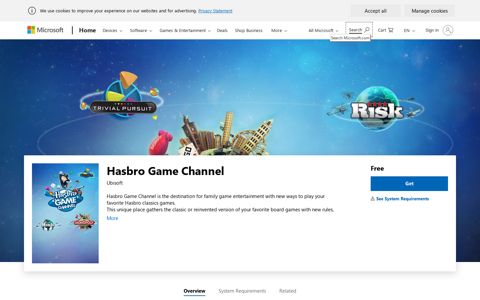 Get Hasbro Game Channel - Microsoft Store