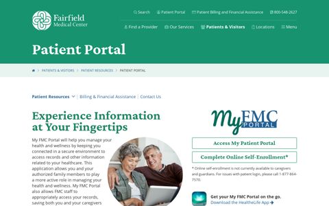 Patient Portal | Fairfield Medical Center