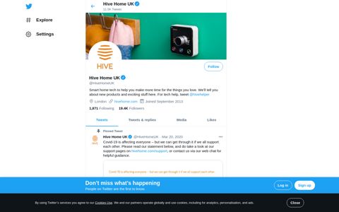Hive Home UK (@HiveHomeUK) | Twitter