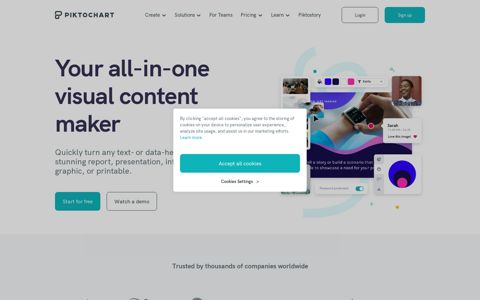 Piktochart: Create Infographics, Presentations & Reports