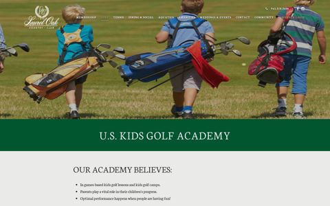 U.S. Kids Golf Academy - Laurel Oak Country Club