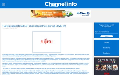 Fujitsu supports SELECT channel partners during COVID-19