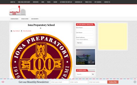 Iona Preparatory School - Suburbs 101