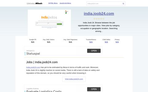 India.joob24.com website. Jobs | India.joob24.com.