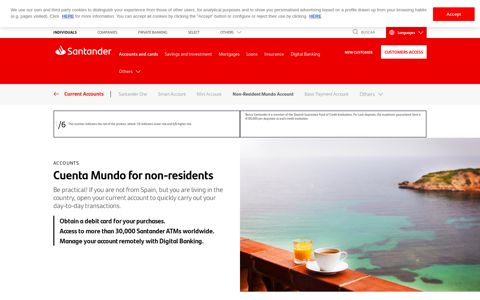 Non-Resident Mundo Account - Banco Santander