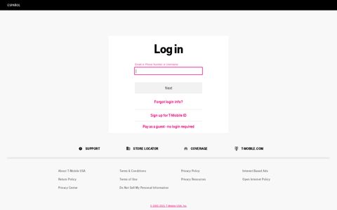My T-Mobile Login - Pay Bills Online & Manage Your T-Mobile ...