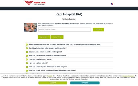 Questions and Answers - Kapi Hospital FAQ - UpJers-Support