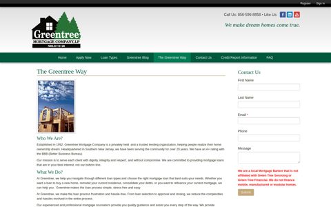 The Greentree Way | Greentree Mortgage Company, L.P.