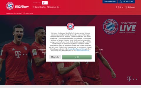 FC Bayern.tv live - official TV Channel