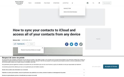 How to sync your contacts to iCloud from any device ...