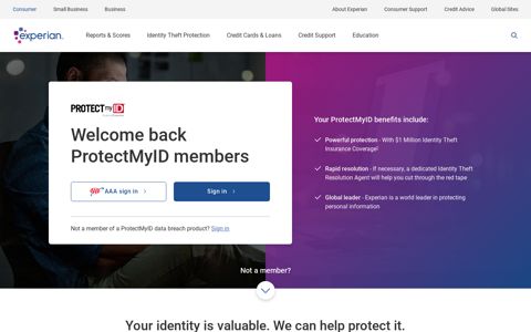 Protect My ID - Experian