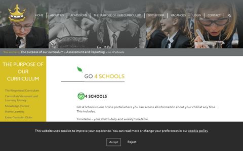 Go 4 Schools - Kingsmead School