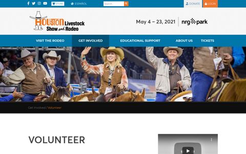 Volunteer - Houston Livestock Show and Rodeo