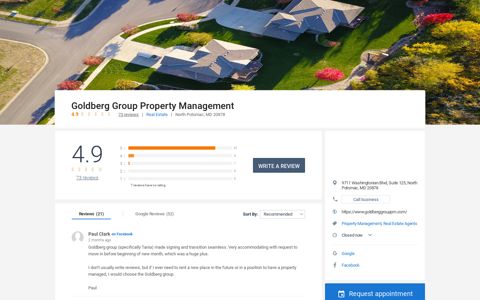 Goldberg Group Property Management reviews | Property ...