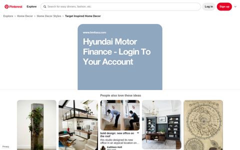 Hyundai Motor Finance - Login To Your Account - Pinterest