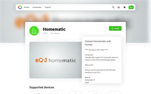 Homematic | Homey
