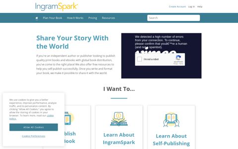IngramSpark: Self-Publishing Book Company | Print & Distribute