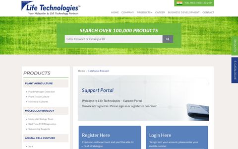 Login Here - Life Technologies (India)