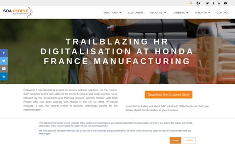Honda - SAP SuccessFactors - SOA People