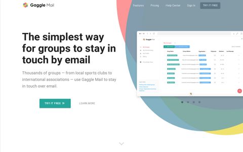 Gaggle Mail | Simple Group Email