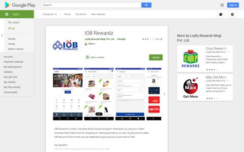 IOB Rewardz – Apps on Google Play