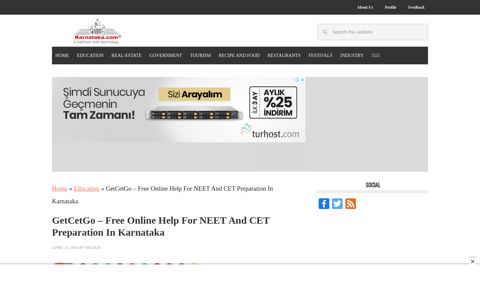 GetCetGo: Free Online Help For NEET And CET In Karnataka