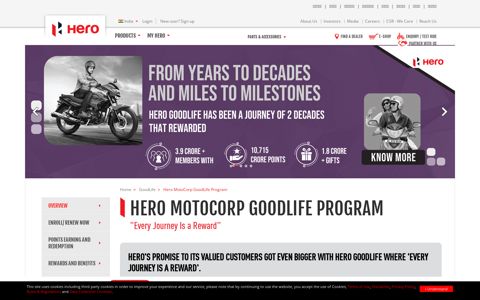 Hero GoodLife - Hero Motorcycle Company, Two Wheelers ...