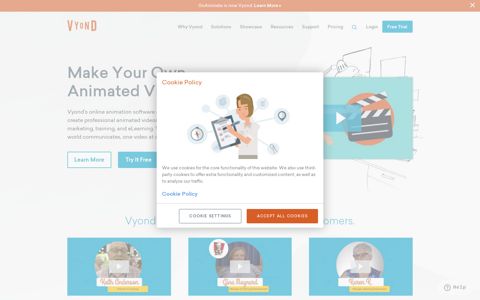 Vyond: Animation Software Tool for Businesses