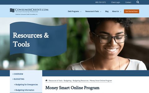 Money Smart Online Program - Consumer Credit