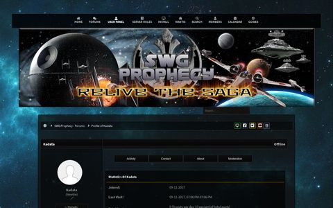 Forums - Profile of Kadata - SWG:Prophecy