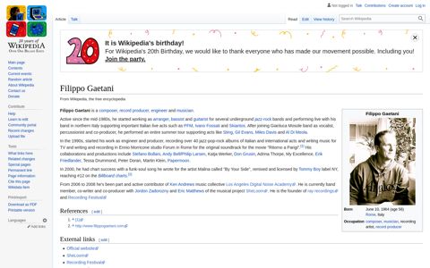Filippo Gaetani - Wikipedia