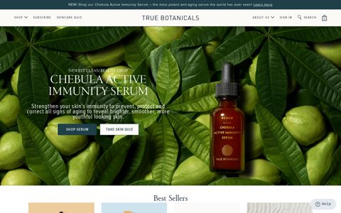 True Botanicals | Skincare with Natural & Organic Ingredients