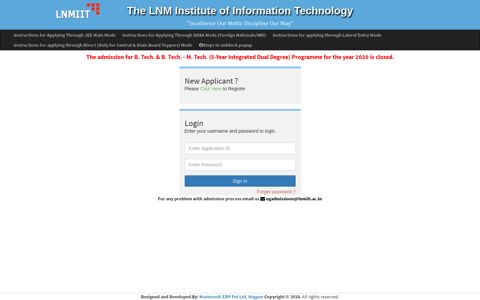 LNMIIT - IIS Windows Server
