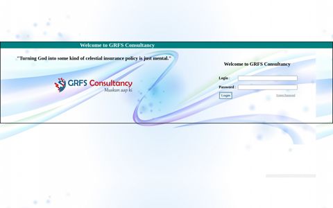 Welcome to GRFS Consultancy