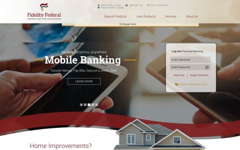 Welcome - Fidelity Federal Savings & Loan (Delaware, OH)