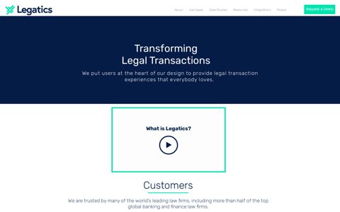 Legatics | The Transaction Management Platform